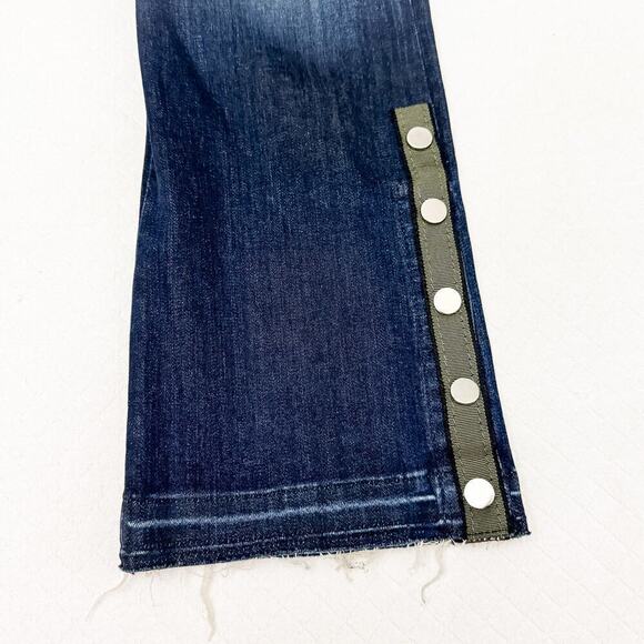 Veronica Beard Carolyn 10" Baby Boot Dark Wash Denim Jeans Size 30 - Picture 7 of 8